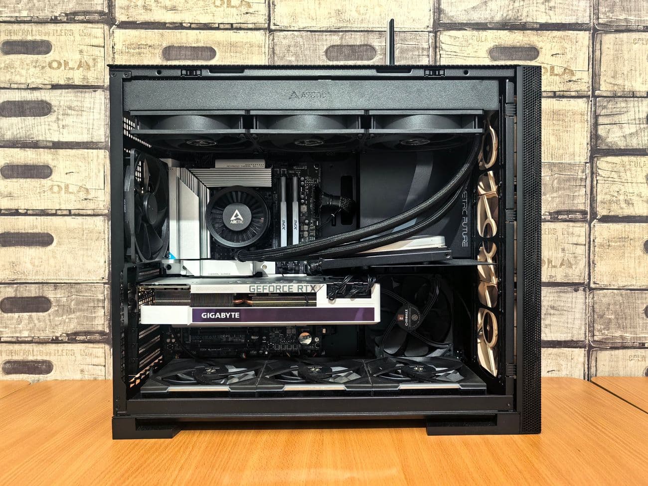 PC gamer silencieux optimisé airflow monté sur mesure